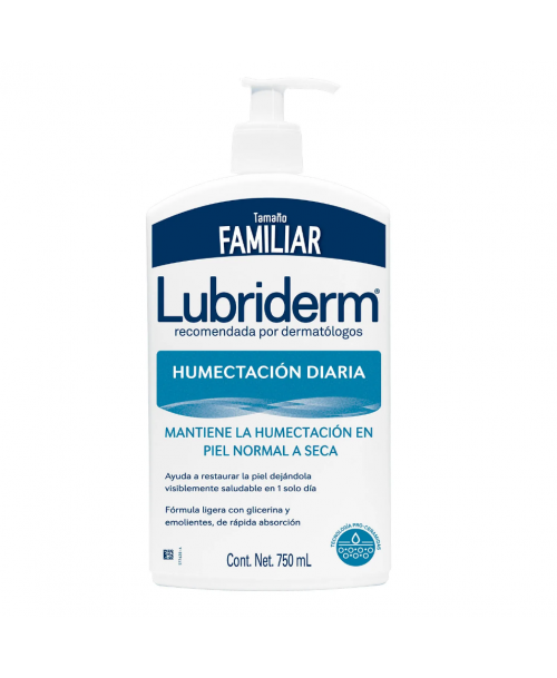 Lubriderm Crema Corporal Humectacion Diaria / 750 ml