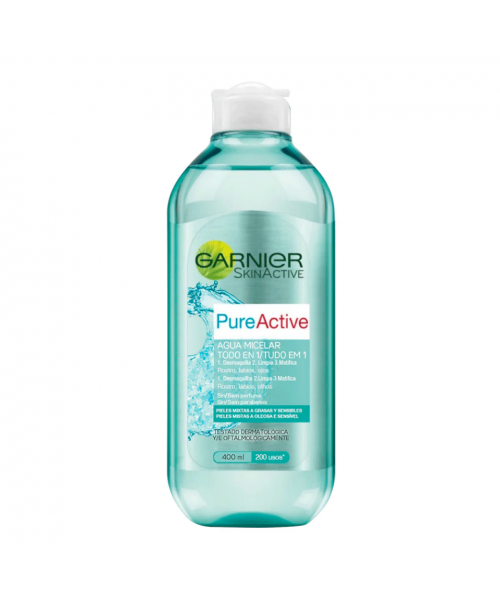 Garnier SkinActive Agua Micelar Pure Active / 400 ml