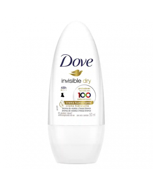 Dove Desodorante Roll On Invisible Dry / 50 ml