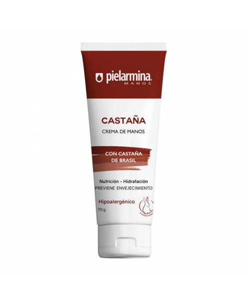 Pielarmina Crema de Manos Castaña / 70 gr