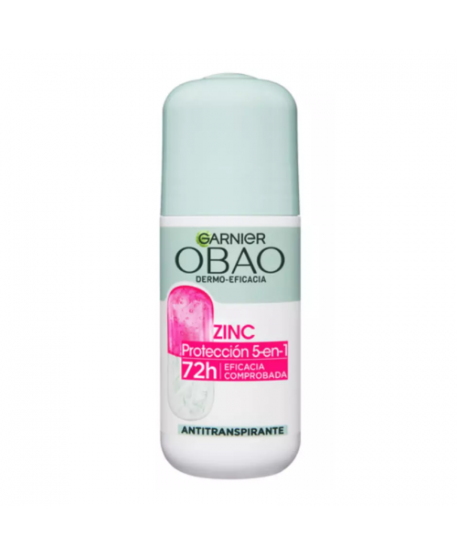 Garnier Obao Desodorante Roll On Zinc / 65 grs