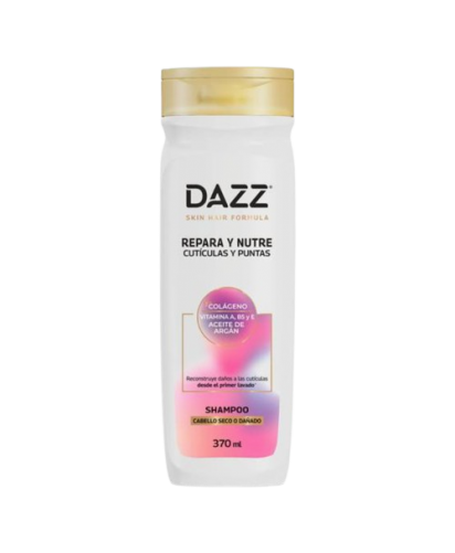 Dazz Shampoo Repara y Nutre / 370 ml