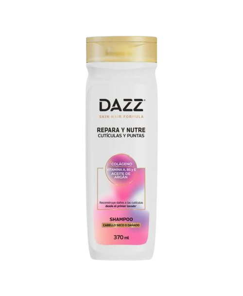 Dazz Shampoo Repara y Nutre / 370 ml