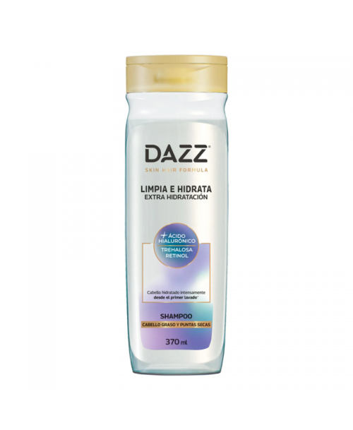 Dazz Shampoo Limpia e Hidrata / 370 ml