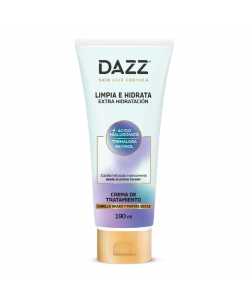 Dazz Tratamiento Capilar Limpia e Hidrata / 190 ml