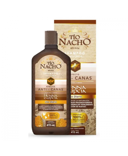 Tio Nacho Shampoo Henna Egipcia / 415 ml