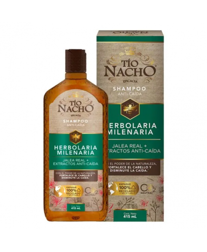 Tio Nacho Shampoo Herbolaria Milenaria / 415 ml