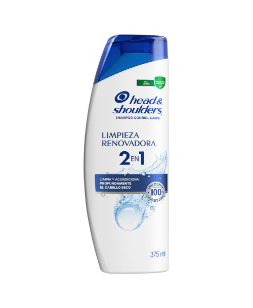 Head & Shoulders Shampoo Limpieza Renovadora 2 en 1 / 375 ml