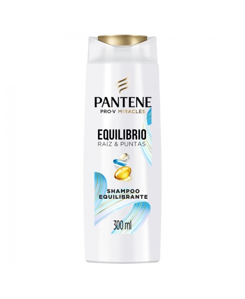 Pantene Shampoo Equilibrio Raiz & Puntas / 300 ml