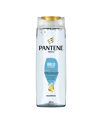 Pantene Shampoo Brillo Extremo / 400 ml