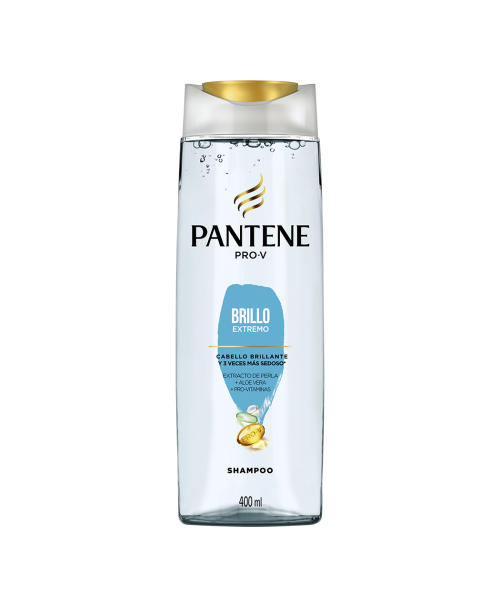 Pantene Shampoo Brillo Extremo / 400 ml