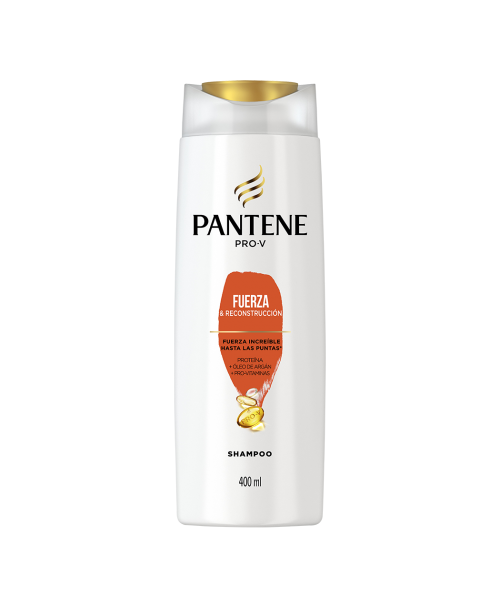 Pantene Shampoo Fuerza & Reconstruccion / 400 ml