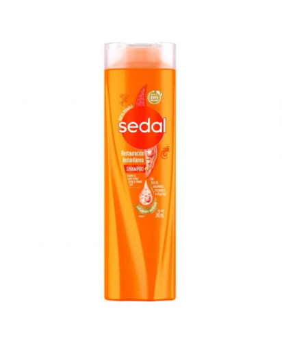 Sedal Shampoo Restauracion Instantanea / 340 ml