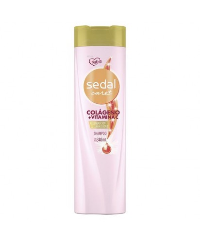 Sedal Shampoo Colageno + Vitamina C / 340 ml