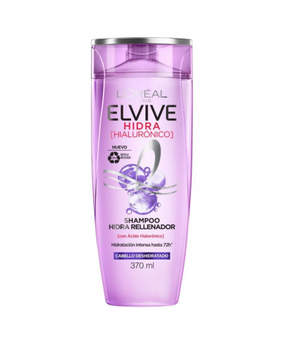 L'Oreal Elvive Shampoo Hidra Rellenador / 370 ml