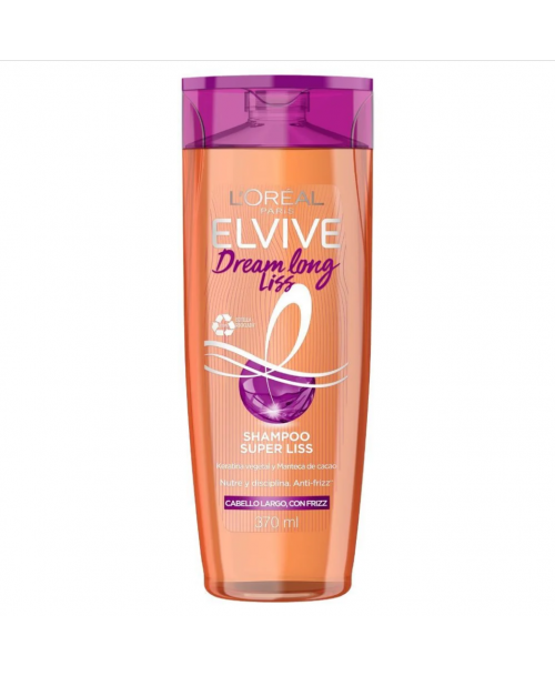 L'Oreal Elvive Shampoo Super Liss / 370 ml