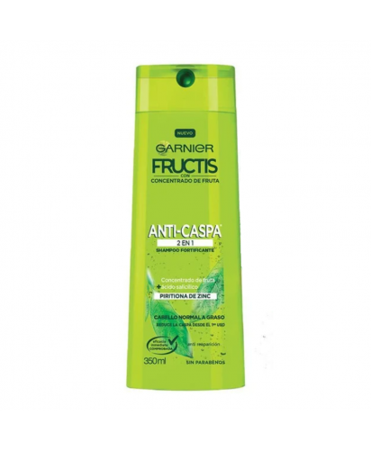 Garnier Fructis Shampoo Anticaspa 2 en 1 / 350 ml