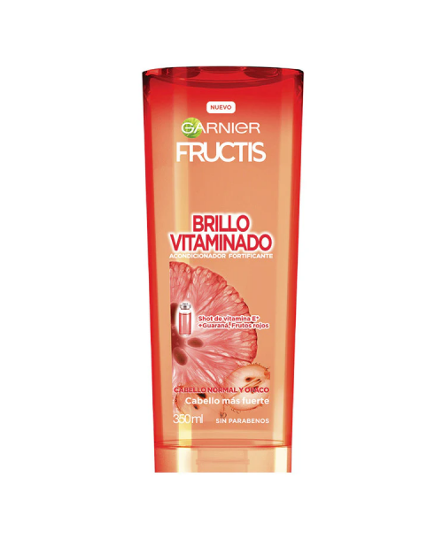 Garnier Fructis Acondicionador Brillo Vitaminado / 350 ml