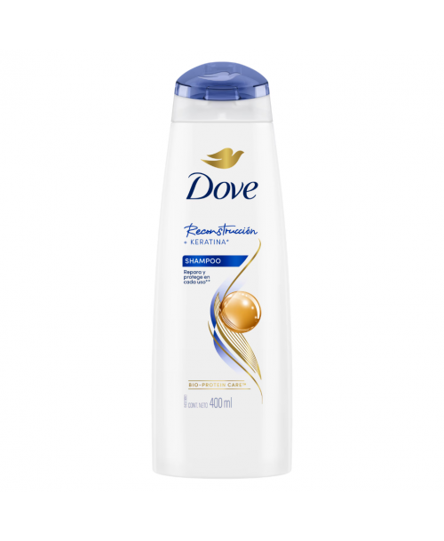 Dove Shampoo Reconstruccion + Keratina / 400 ml