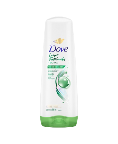 Dove Acondicionador Largos Fortalecidos / 400 ml