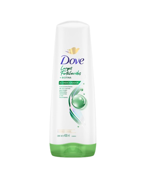 Dove Acondicionador Largos Fortalecidos / 400 ml