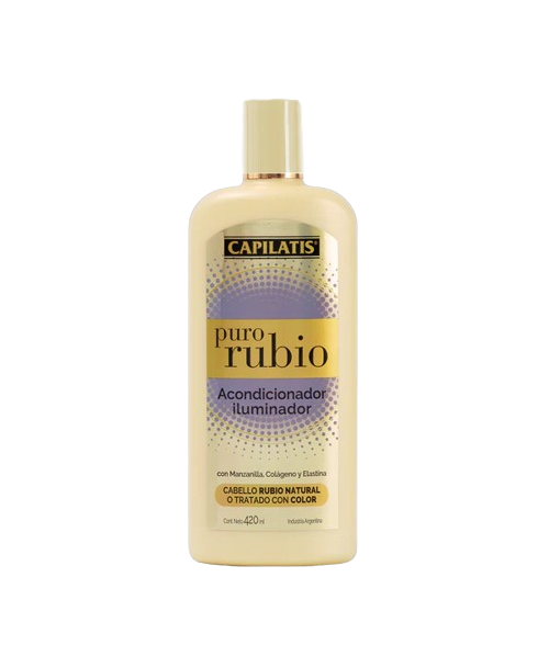 Capilatis Acondicionador Puro Rubio / 420 ml