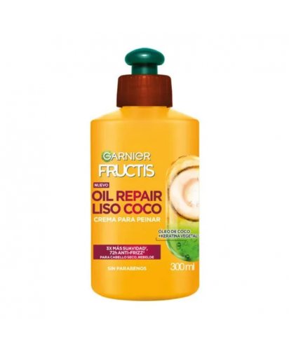 Garnier Fructis Tratamiento Capilar Oil Repair Liso Coco / 300 ml