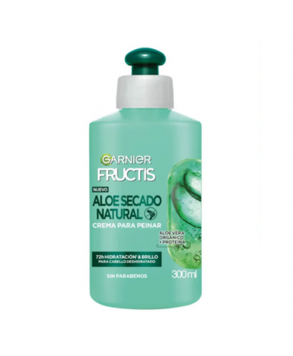 Garnier Fructis Tratamiento Capilar Aloe Secado Natural / 300 ml