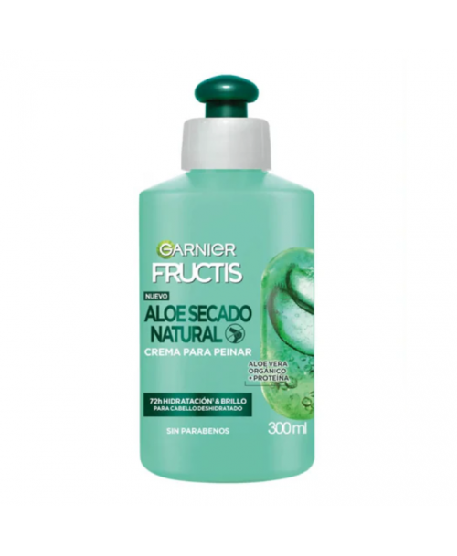 Garnier Fructis Tratamiento Capilar Aloe Secado Natural / 300 ml