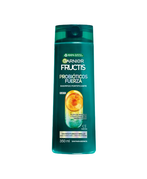 Garnier Fructis Shampoo Probioticos Fuerza / 350 ml