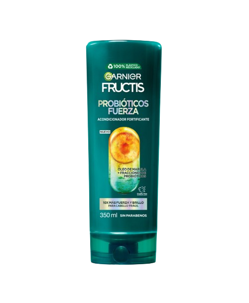 Garnier Fructis Acondicionador Probioticos Fuerza / 350 ml