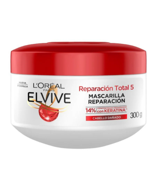 L'Oreal Tratamiento Capilar Elvive Reparacion Total 5 / 300 gr