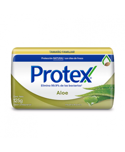 Protex Jabon Barra Aloe / 125 grs