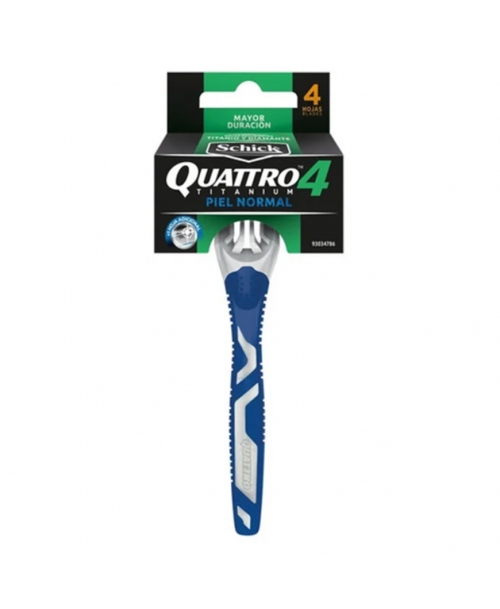 Schick Maquina de Afeitar Quattro 4 / 1 un