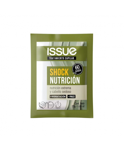 Issue Tratamiento Capilar Shock Nutrición / 25 gr