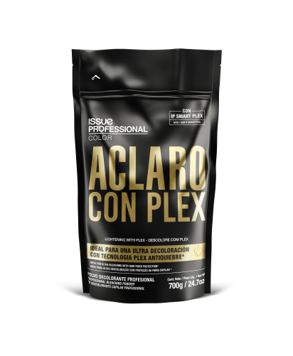 Issue Professional Polvo Decolorante Profesional Aclaro con Plex / 700 gr