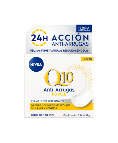 Nivea Crema Facial Q10 Anti-Arrugas Power / 50 ml