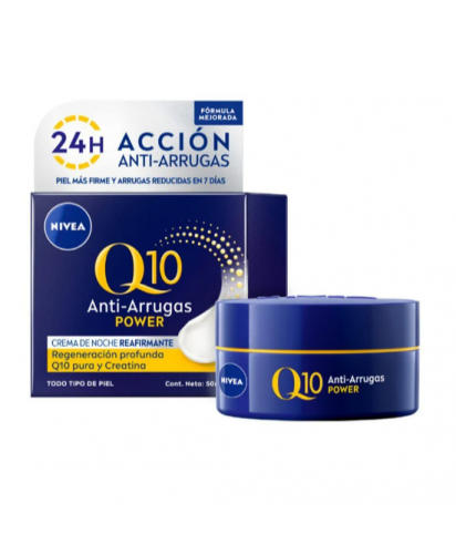 Nivea Crema Facial Q10 Anti-Arrugas Power / 50 ml