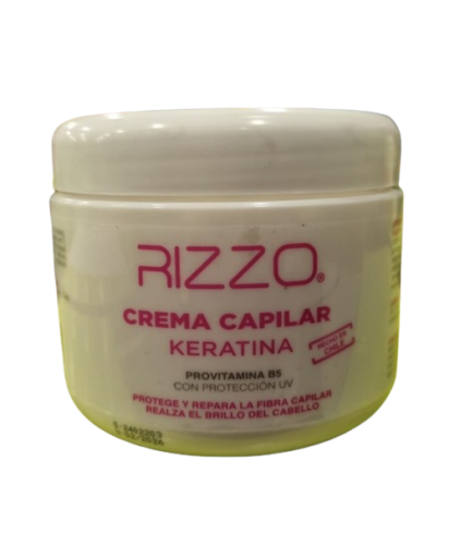 Rizzo Crema Capilar Keratina / 500 grs