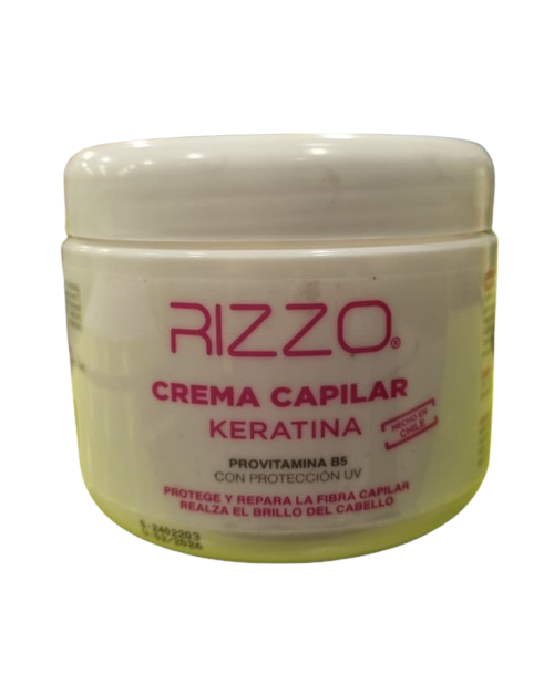 Rizzo Crema Capilar Keratina / 500 grs