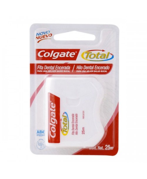 Colgate Hilo Dental Encerado / 25 mts