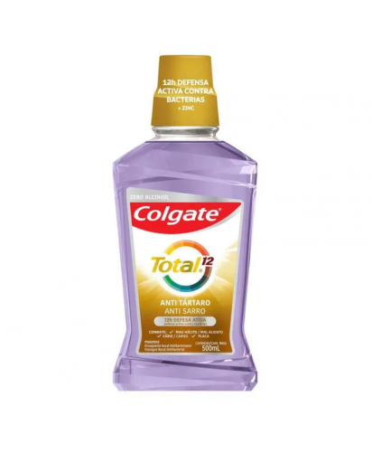 Colgate Enjuague Bucal Total 12 Anti Sarro / 500 ml