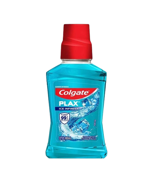 Colgate Enjuague Bucal Plax Ice Infinity / 180 ml