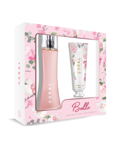 Estuche Coral Musk: Fragancia 100 ml y Crema de Manos 50 ml