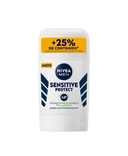 Nivea Men Desodorante Barra Sensitive Protect / 54 grs