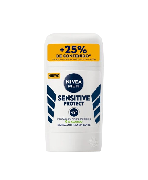 Nivea Men Desodorante Barra Sensitive Protect / 54 grs