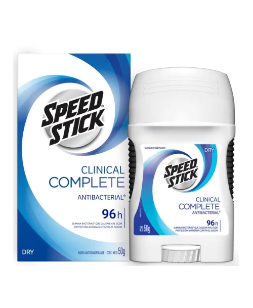 Speed Stick Clinical Desodorante Barra Dry / 50 grs