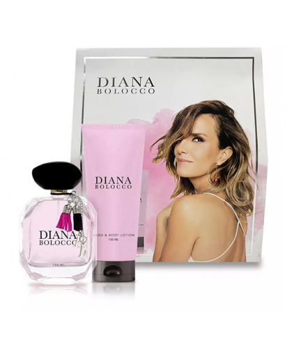 Estuche Diana Bolocco: Fragancia 100 ml y Crema de Manos 100 ml