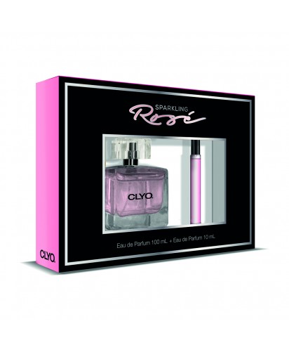 Estuche Clyo - Rose: Fragancia 100 ml y Perfumero 10 ml