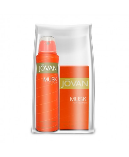 Estuche Jovan Musk: Desodorante Spray 150 ml y Colonia 15 ml